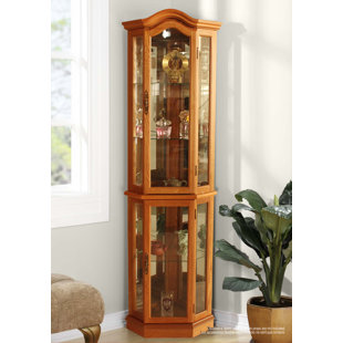 Lighted glass cabinet Clearance