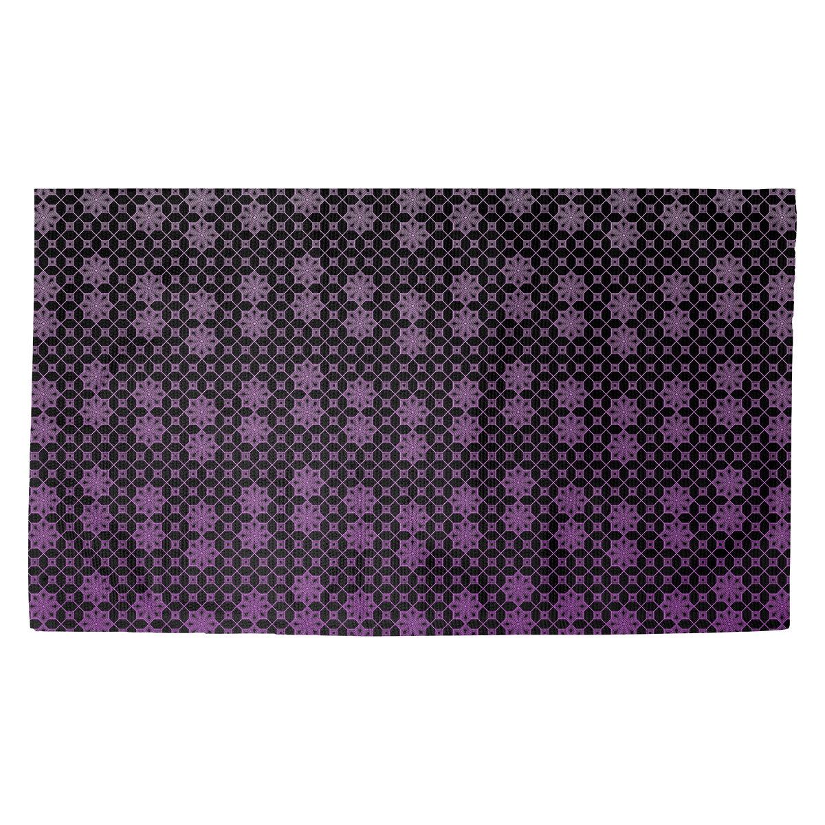 Latitude Run Avicia Lattice Purple Black Area Rug Wayfair