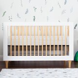 crib with toddler rail included