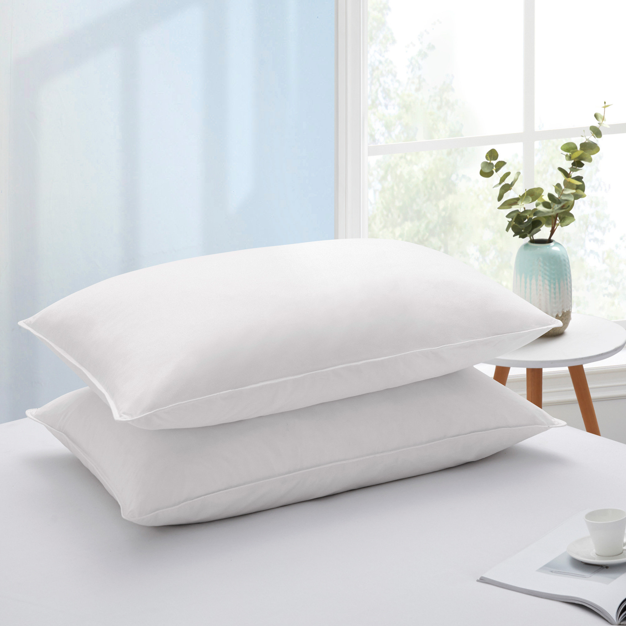 Bounce Back Super Firm Quilted Pair SPECIAL OFFER RANGE OF PILLOWS Deluxe Pair 