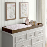 beige changing table