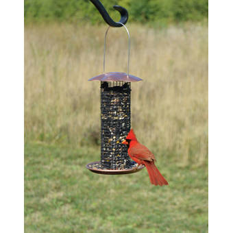 Whitehall Products Oakleaf Tube Bird Feeder Wayfair
