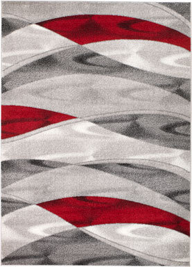 Orren Ellis Grimes Gray Red Area Rug Reviews Wayfair Grimes Gray Red Area Rug