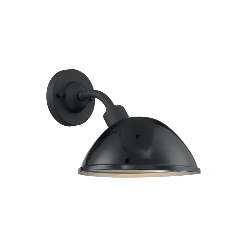 Wrought Studio Arron 1 Bulb 10 13 H Outdoor Barn Light Wayfair