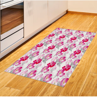 Huey Watercolor Floral Rug Wayfair Ca