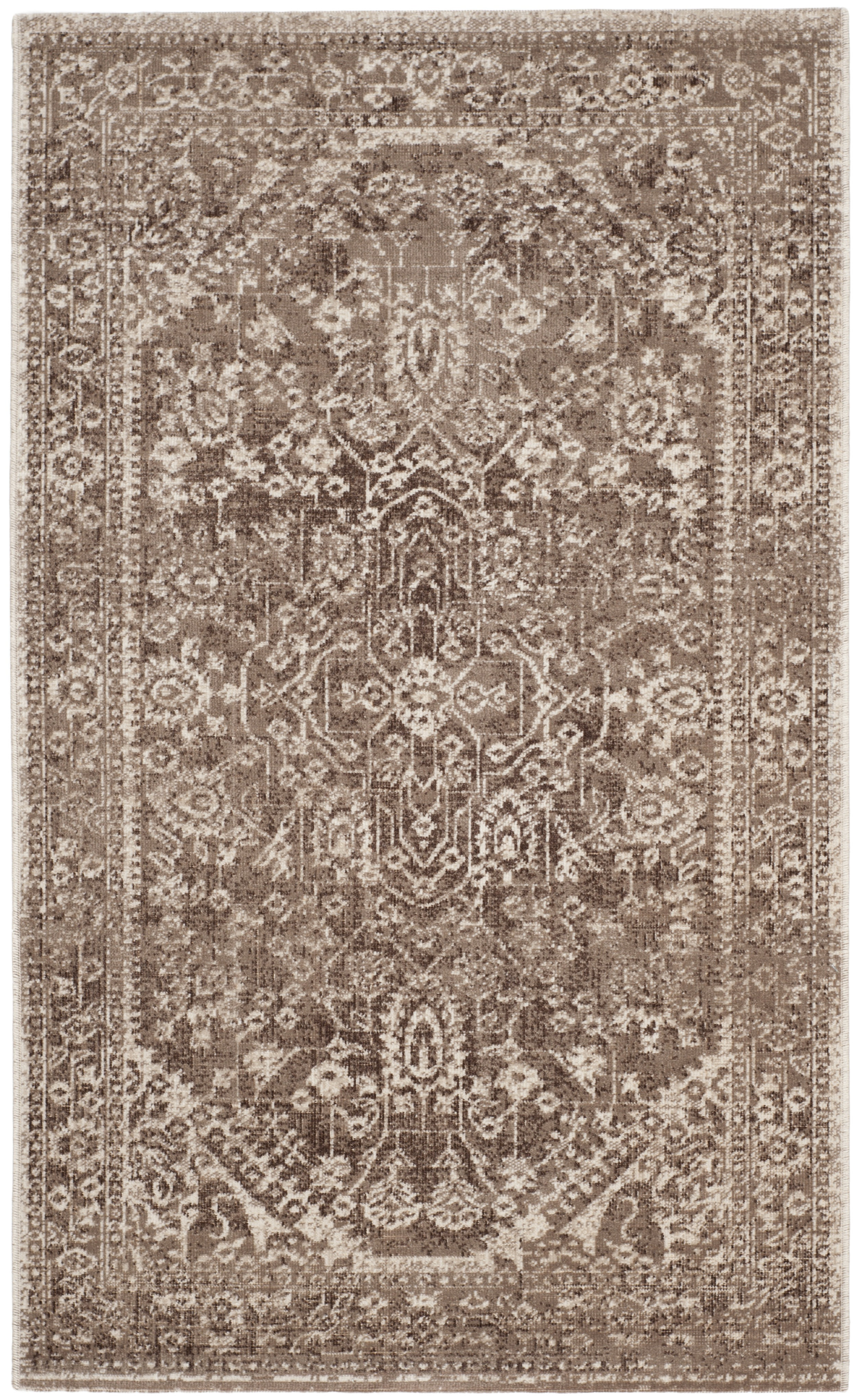 Zipcode Design Baggs Brown Ivory Area Rug Wayfair