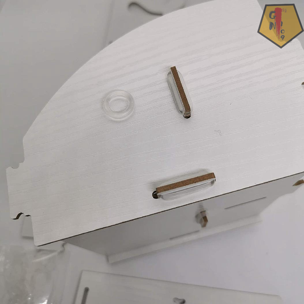 GN109 Assemble Pen Holder, Wood Cat Pencil Box, Cosmetic Storage Desktop Organizer, Cute