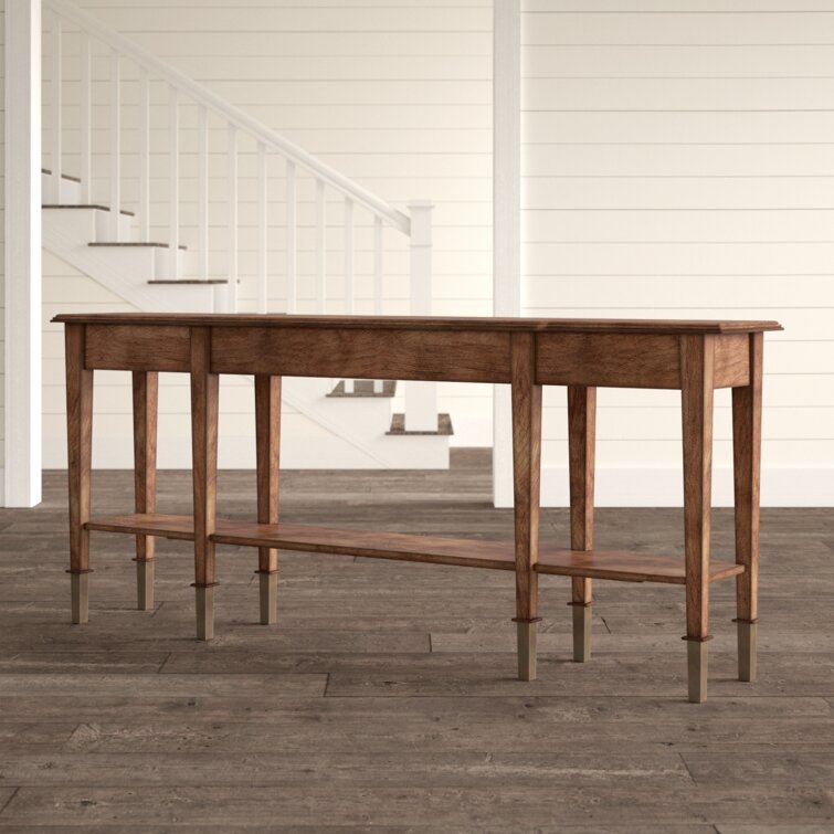 Skinny 76'' Solid Wood Console Table & Reviews | Birch Lane