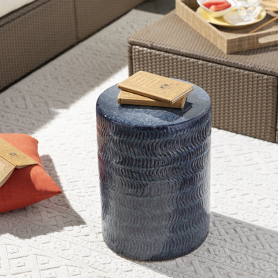 Faith Ceramic Garden Stool