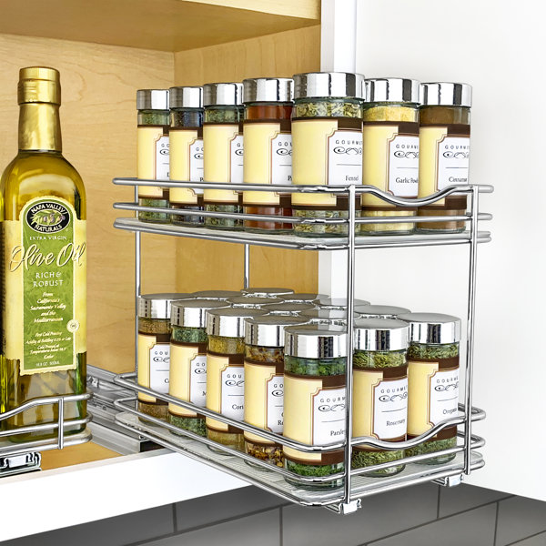 Pull Out Vertical Spice Rack Wayfair