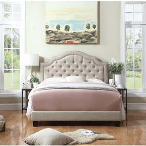 Julia Tufted Upholstered Platform Bed