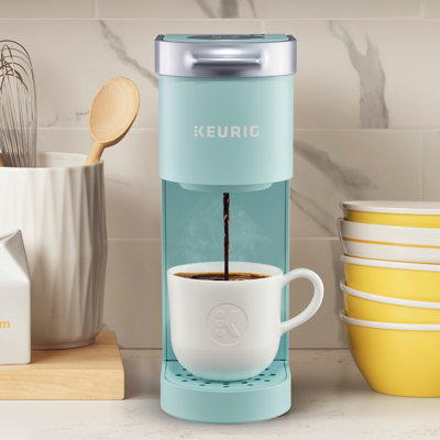 Keurig KMini Single Serve KCup Pod Coffee Maker  6 to 12 oz Brew Sizes Keurig Color Oasis