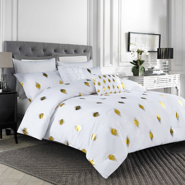 Printed Down Comforter Wayfair