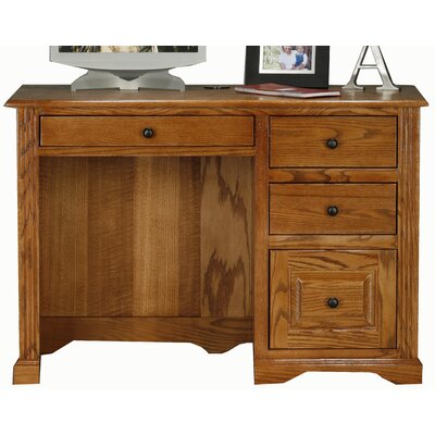 Glastonbury Computer Desk Loon Peak Color Sassy Olive Oak