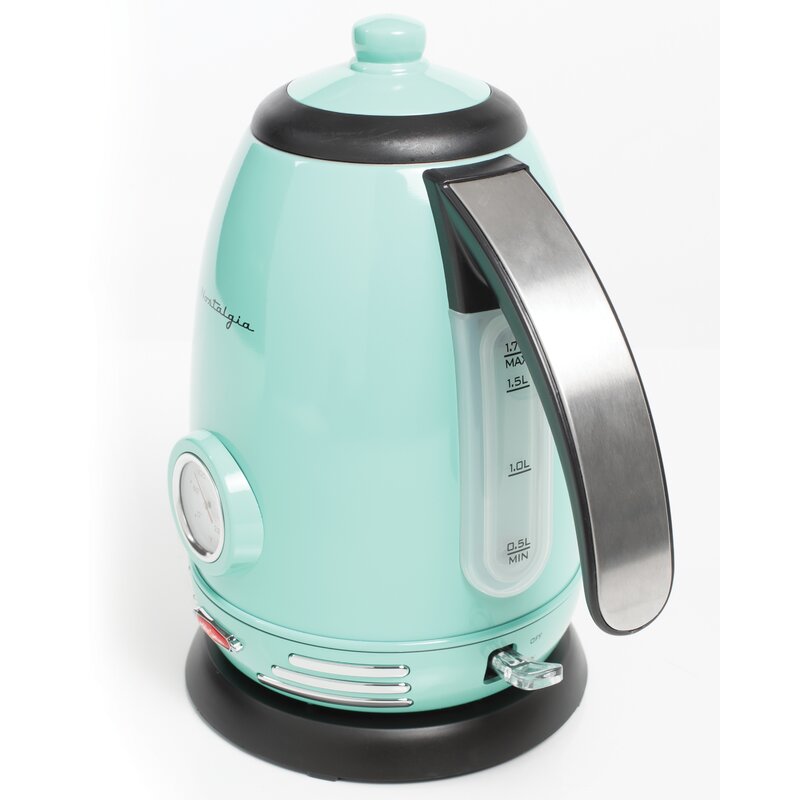 pretty electric tea kettle
