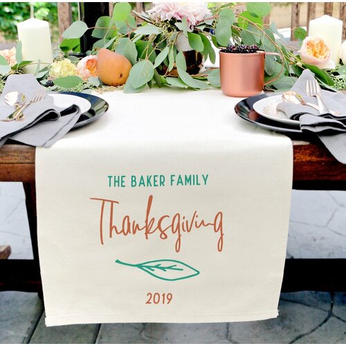 thanksgiving table runners to make