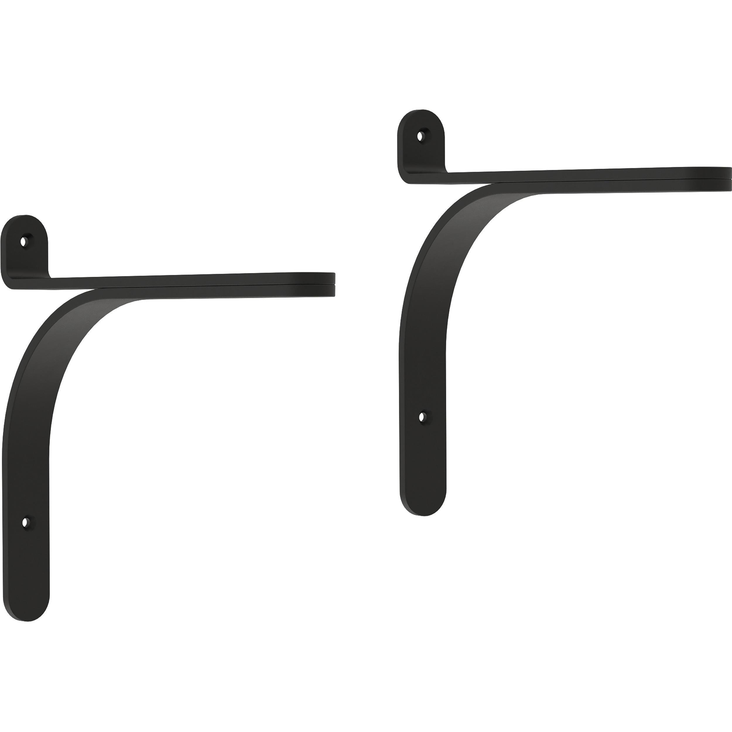 Franklin Brass Fluid Curved Shelf Brackets Wayfair