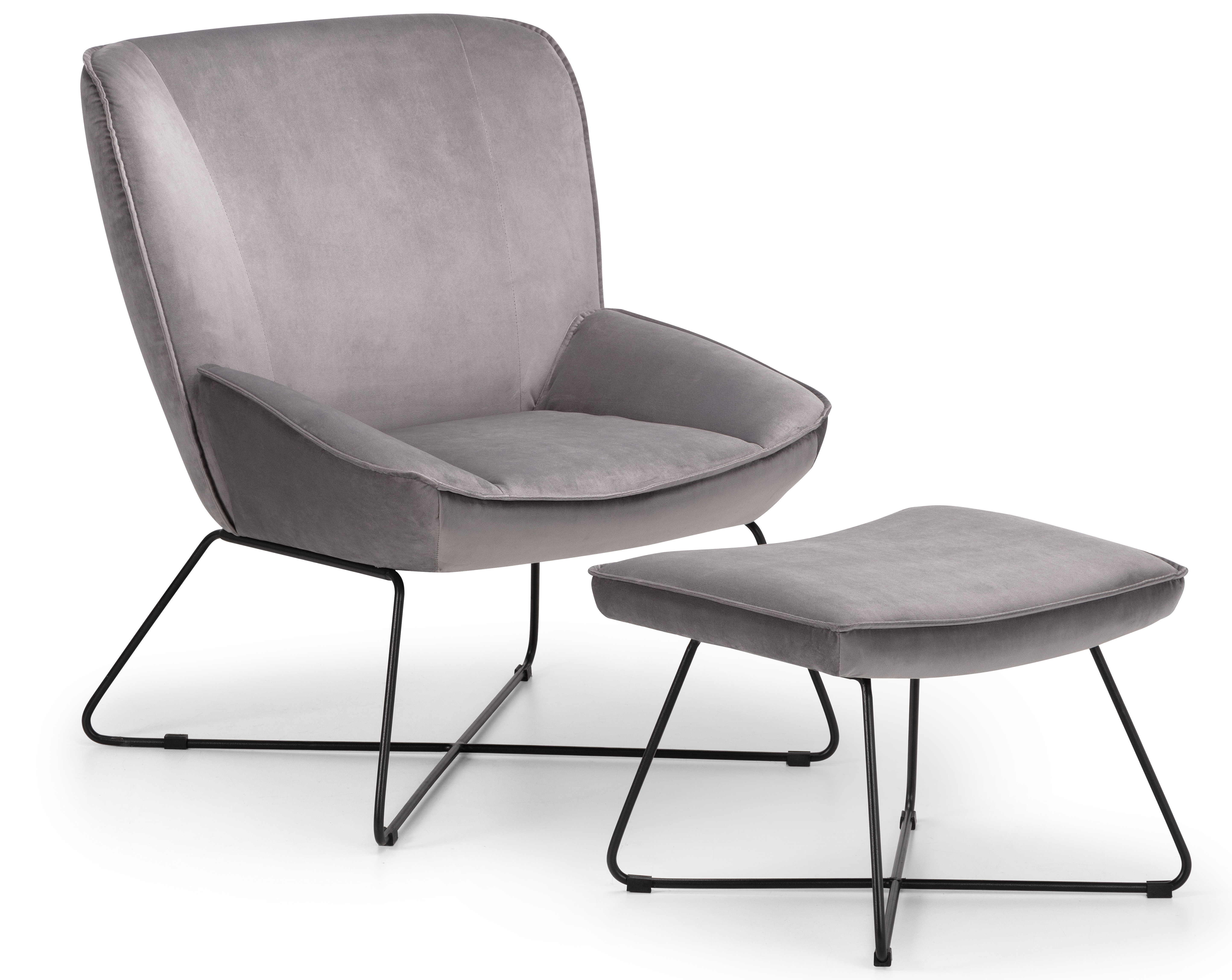 Zipcode Design Davis Lounge Chair And Footstool Reviews