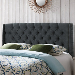 Wingback Headboards Birch Lane Riley Upholstered Wingback Headboard