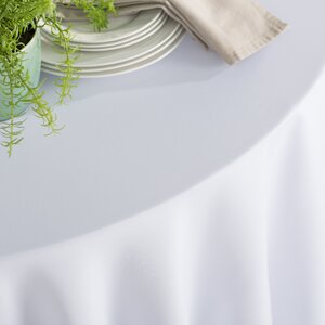 Wayfair Basics Polyester Round Tablecloth