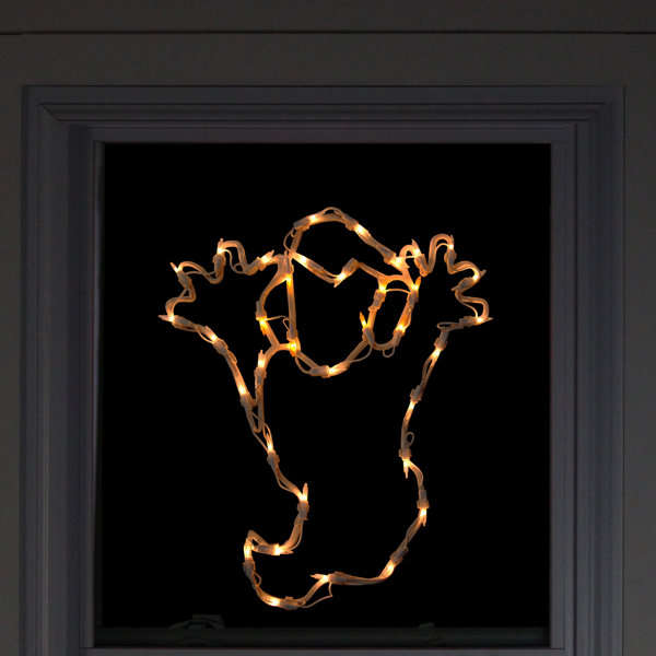 The Holiday Aisle 15 Ghost Halloween Window Silhouette Decoration