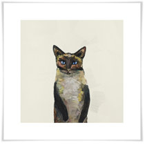 Siamese Cat Wall Art Wayfair