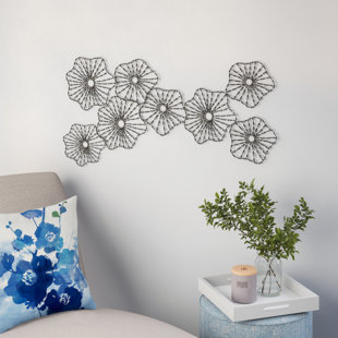 Glam Tin Fl Wall Decor Glam Tin Fl Wall Decor