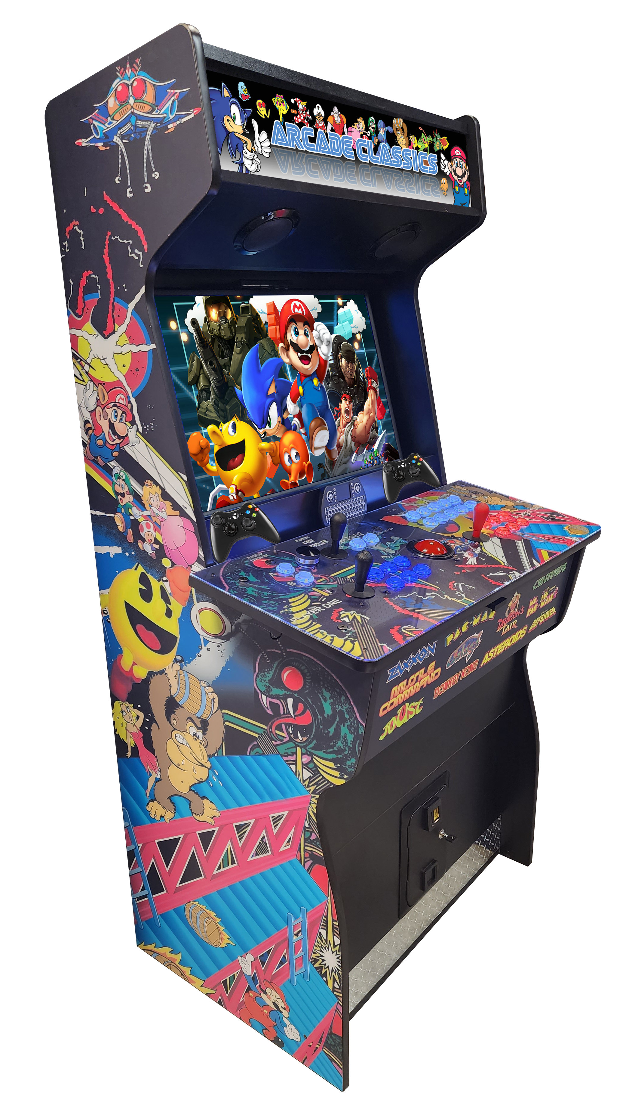 N2fun Mame/Hyperspin 8Tb Hyperspin / Mame Upright Arcade Game | Wayfair