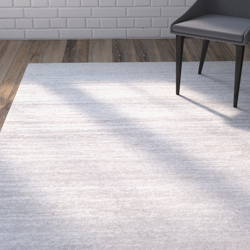Mercury Row Busick Ivory Silver Area Rug Reviews Wayfair Default Name