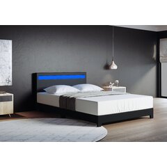 Featured image of post Bed Frame With Lights On Headboard - Get the bed frame you need on wayfair today!