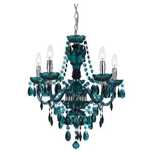 Alisha 5-Light Crystal Chandelier