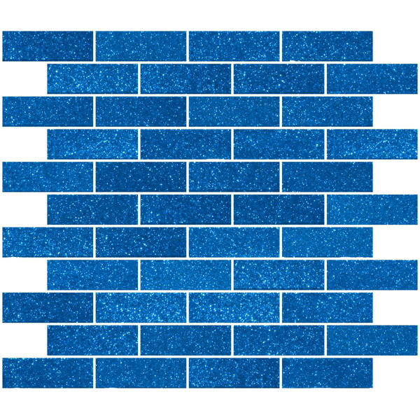 Susanjablon 1 X 3 Gl Subway Tile In Glossy Cobalt Blue Wayfair Gl Subway Tile In Glossy Cobalt Blue