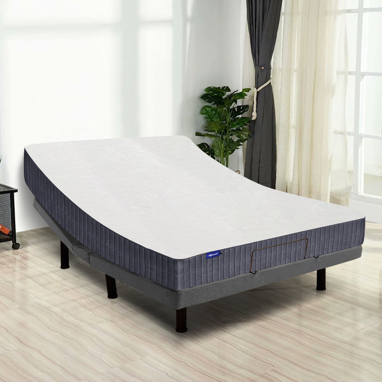 Charme house Twin Zero Gravity Adjustable Bed with Wireless Remote
