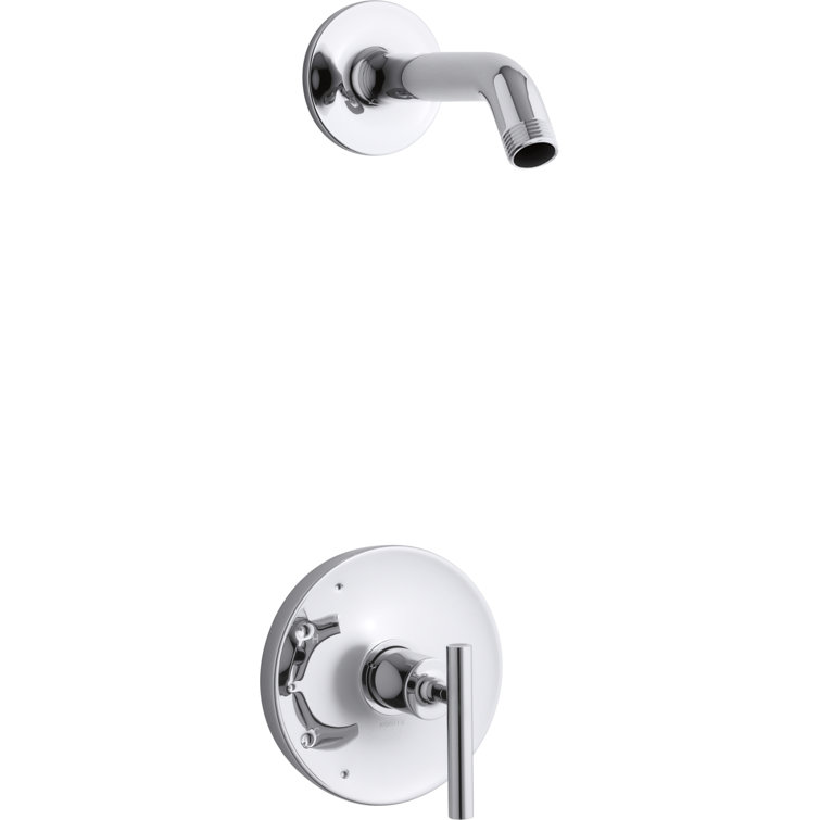 Kohler Purist Rite Temp Shower Valve Trim With Lever Handle Less Showerhead Wayfair