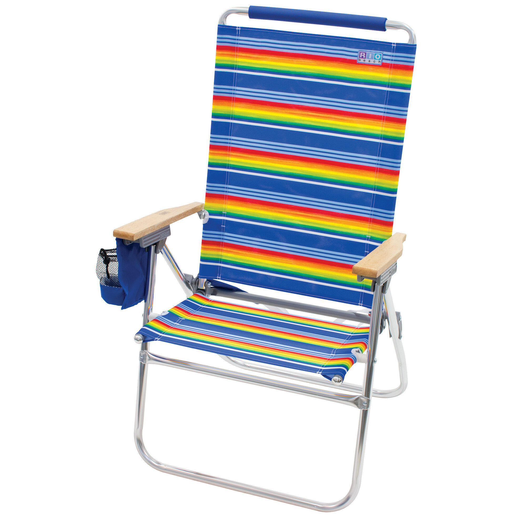 outdoor highback folding beach chair
