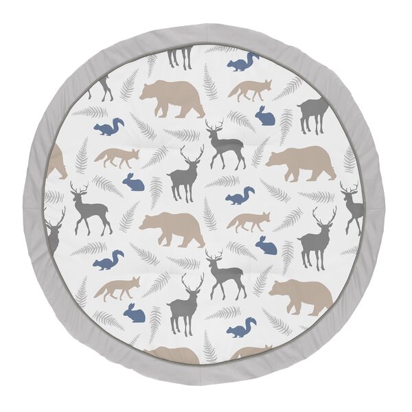 woodland animal play mat