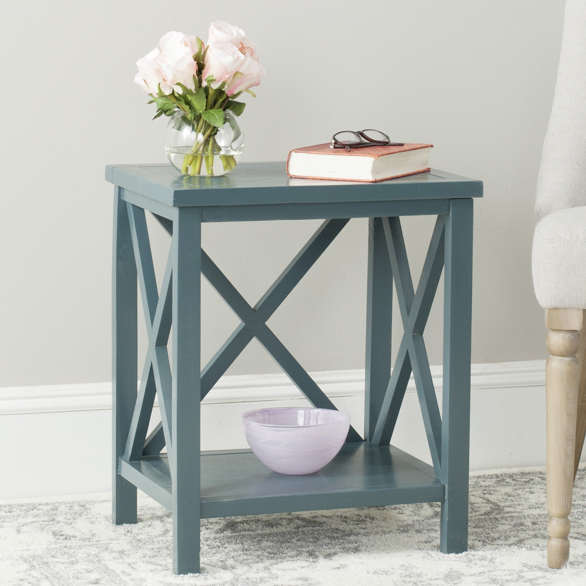 Gracie Oaks Sadie 21.5'' Tall End Table & Reviews Wayfair