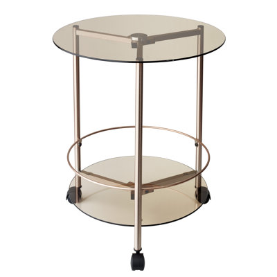 Gibson Rolling End Table Adesso