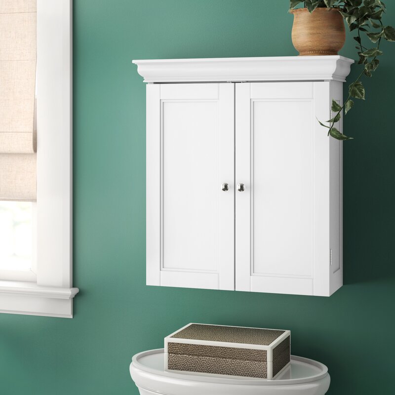 Three Posts™ Nantwich 22.25'' W Wall Mounted Bathroom Cabinet & Reviews ...