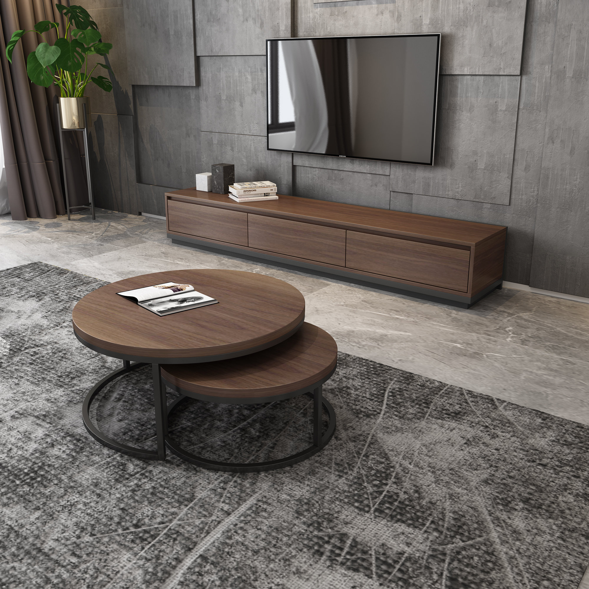 Latitude Run® Jowers TV Stand for TVs up to 75" & Reviews Wayfair