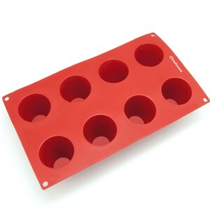 8 Cavity Popover Muffin Silicone Mold Pan