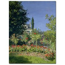 1867 — Giclee Fine Art Print Claude Monet "Garden at Sainte-Adresse" 
