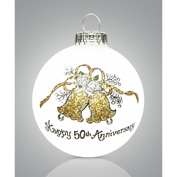 20th wedding anniversary christmas ornaments