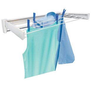 wayfair wall mounted drying rack