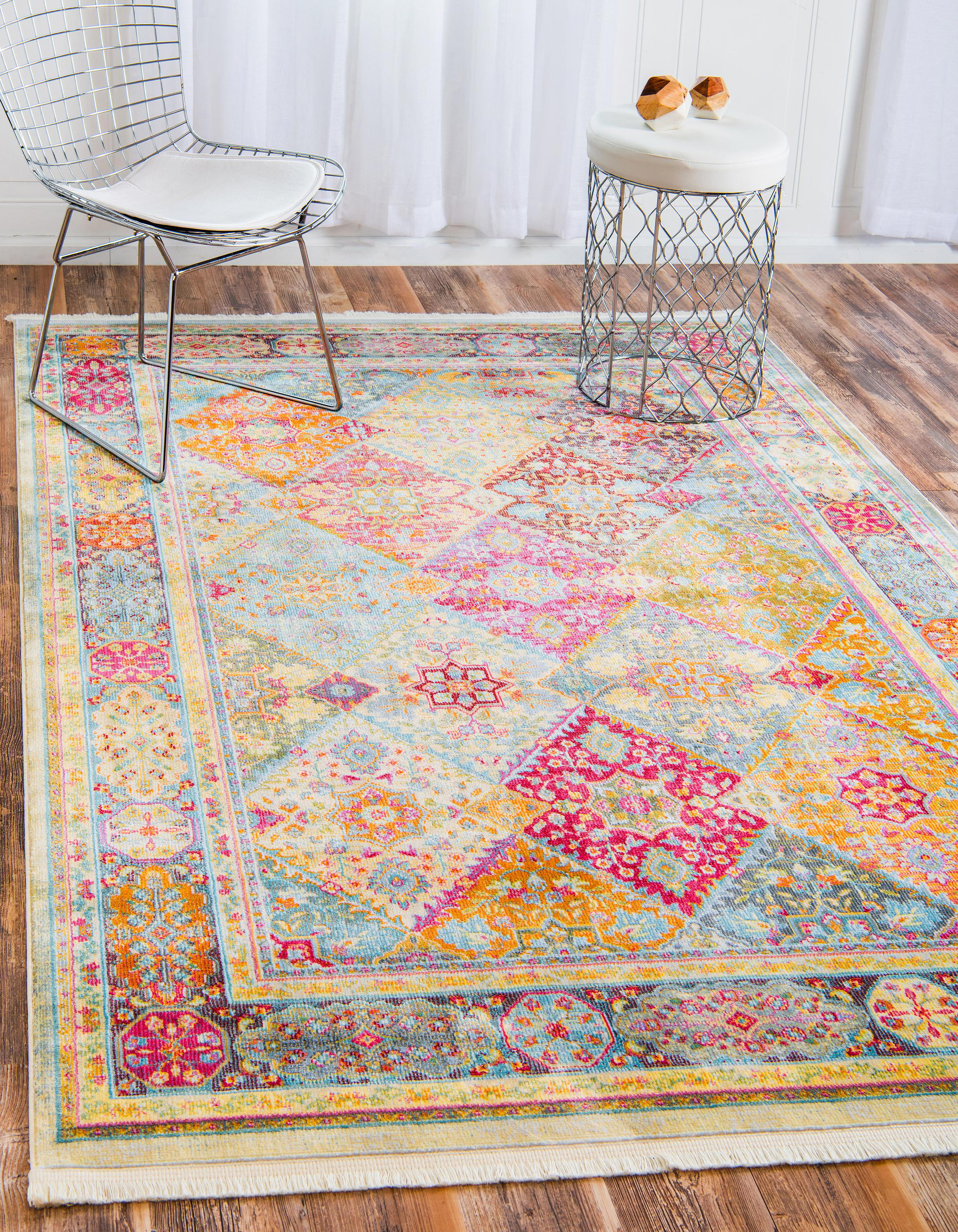 Mistana Regina Pink Olive Area Rug Reviews Wayfair