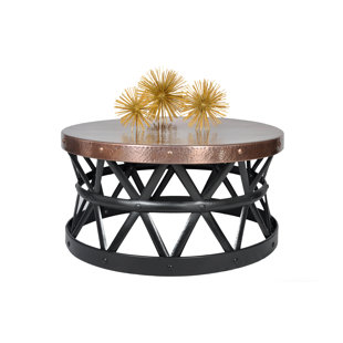 Hammered Copper Coffee Table Wayfair Quickview