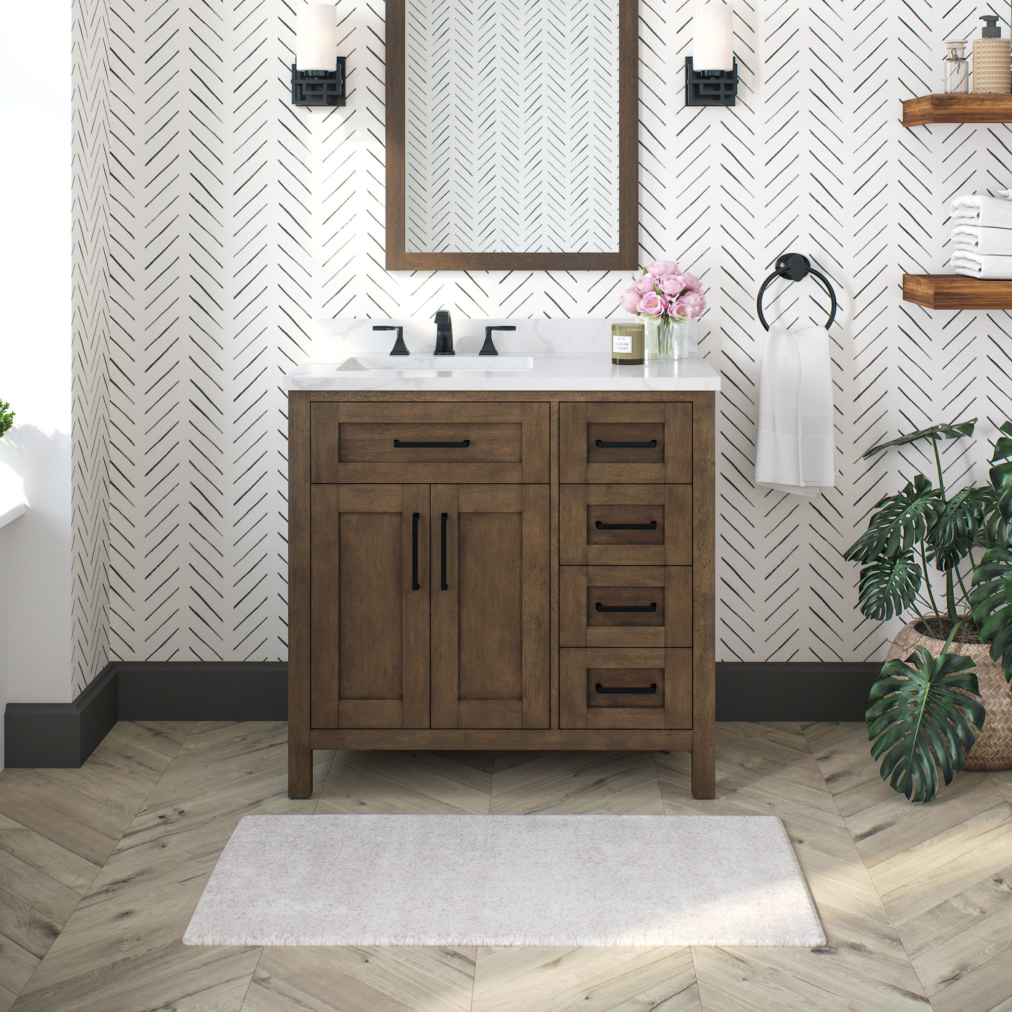Gracie Oaks Gwilym 36 Single Bathroom Vanity Set Reviews Wayfair Gracie Oaks Gwilym 36 Single Bathroom Vanity Set Reviews Wayfair