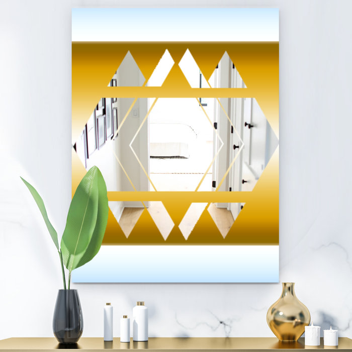 East Urban Home Capital Essential Decorative Modern Glam Accent Mirror Wayfair