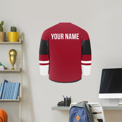 Florida Hockey Jersey Wall Decal East Urban Home