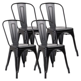 metal chairs